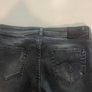 R13 Women's Skinny Jeans in Dark Gray